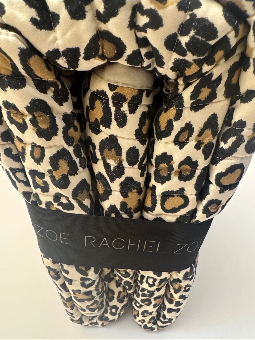 3pc RACHEL ZOE King Cheetah Leopard Animal Print Quilt Set - 106